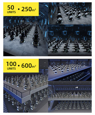 YHY VR Crossing Cinema di movimento dinamico 360 gradi di rotazione per la sensazione di movimento reale