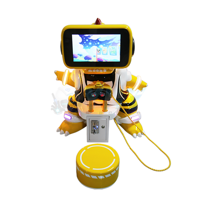 VR Shooting Kids Dinosaur Self-Service VR Game Console Indoor Coin Operated Adventure for Shopping Malls Trampoline Parks