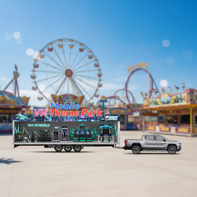 9D Motion Virtual Reality Simulation Cinema Truck for Indoor Amusement Good for Adventure and Sports Park Truck VR for Sale