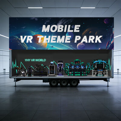 VR Attraction Game Machine One-stop Mobile VR Experience Center Soluzione per camion o container
