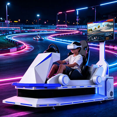 VR Indoor Racing Car Simulator Arcade Virtual Reality Macchina da gioco di corse motociclistiche