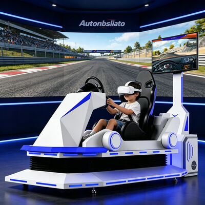 Simulatore di auto F1 Vr Simulatore di guida di movimento della macchina da gioco arcade di corse automobilistiche virtuali reali