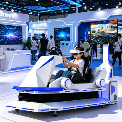 Simulatore di auto F1 Vr Simulatore di guida di movimento della macchina da gioco arcade di corse automobilistiche virtuali reali