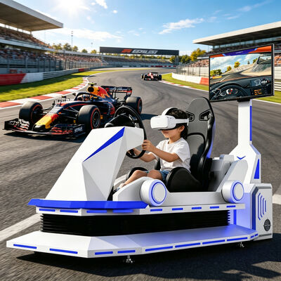 Vendita calda Indoor Dynamic VR 3 Dof Motion Piattaforma Simulatore di auto da corsa