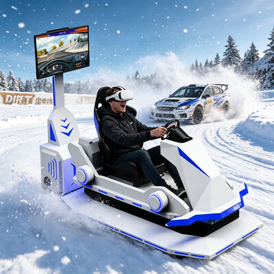 Vendita calda Indoor Dynamic VR 3 Dof Motion Piattaforma Simulatore di auto da corsa