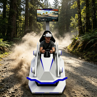 VR Racing Simulator 3DOF Piattaforma Racing Car Driving Simulator Speed Racing Game Arcade Machine VR Game Machine