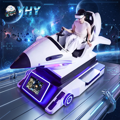 Simulatore di volo dinamico 3D grande 9d VR Fighter Casa interna PC di plastica Capsula spaziale Aeromobili attrezzature di gioco Centri commerciali