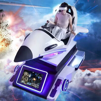 Nuovo design VR simulatore di aeroplano Gioco di volo immersivo Simulatore di volo virtuale Macchina da gioco 9D VR per divertimento indoor