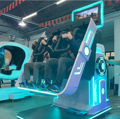 Guadagnare denaro Business 9d VR 360 gradi di rotazione 2 posti VR Simulator Grande vendita per marzo Acquisti Festival