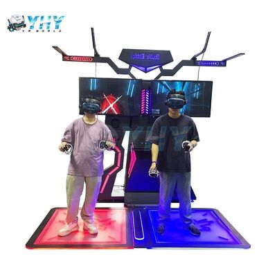 Simulatore VR Realtà virtuale Macchina estrema Due giocatori Spazio pedonale Centro commerciale interattivo Interno esterno