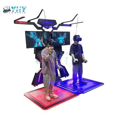 Simulatore di camminata di realtà virtuale esterna a 2 giocatori per la casa e l'educazione VR Walker Arcade Treadmill Machine