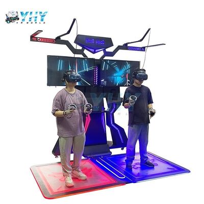 Golden Hand 9D VR Simulatore Interattivo Piattaforma in piedi 2 giocatori Indoor/Outdoor Metal durable/Plastic HTC Vive
