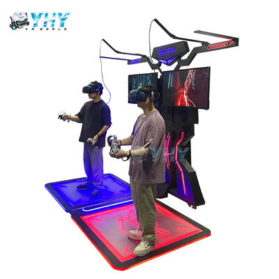 Parco giochi interattivo interno VR Simulatore di sparo con pistola Macchina da gioco in vendita Arcade Vr Battaglia Macchina con occhiali Htc Vr