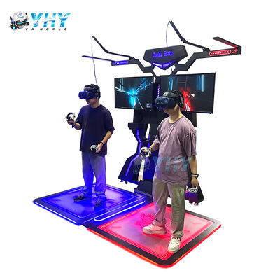 Simulatore VR Realtà virtuale Macchina estrema Due giocatori Spazio pedonale Centro commerciale interattivo Interno esterno