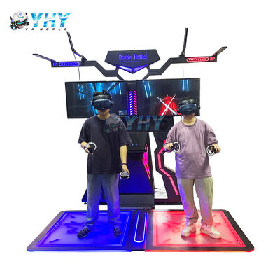 VR Due contro Console di gioco con rilevamento del movimento Multigiocatore online Sparare di grandi dimensioni Tuono Oscuro Campo di battaglia Esperienza Attrezzatura da museo