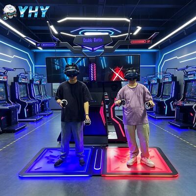 2 giocatori VR Walker Arcade Treadmill Machine VR Walking Simulator Virtual Reality Walking Platform Usato in casa all'aperto / all'interno