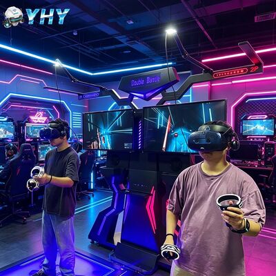 2 giocatori VR Walker Arcade Treadmill Machine VR Walking Simulator Virtual Reality Walking Platform Usato in casa all'aperto / all'interno