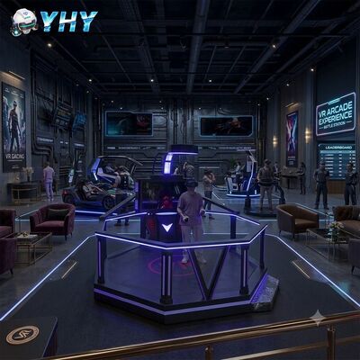 Giochi di simulazione di attrezzature per realtà virtuale Vr 360 Piattaforma mobile per realtà virtuale Attrezzatura per piattaforma permanente Vr