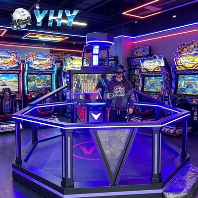 Giochi di simulazione di attrezzature per realtà virtuale Vr 360 Piattaforma mobile per realtà virtuale Attrezzatura per piattaforma permanente Vr
