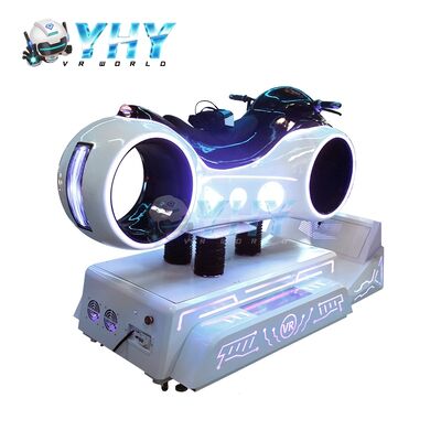 9D VR Dynamic Motorcycle Racing Simulator Virtual Reality Motorcycle Driving Arcade Game Machine per luoghi di intrattenimento
