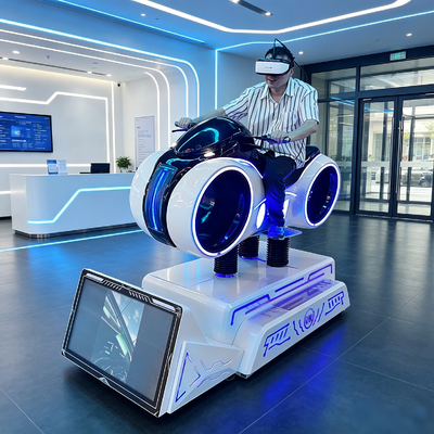 Amusement Mall Indoor Playground VR Motorcycle Adventure Park Virtual Reality Game Machine Simulatore di corse