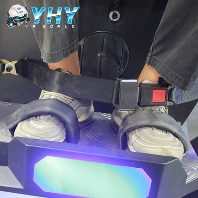 Immersivo 9D VR 360 720 1080 Gradi Simulatore di volo Roller Coaster Ride Machine Per FEC & Amusement Centers