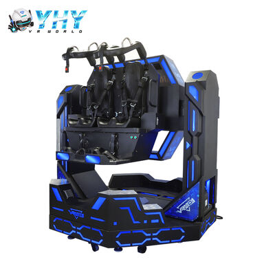 Simulatore VR Roller Coaster Commerciale ad Alto ROI 1080 Gradi 2 Posti per Centri Commerciali