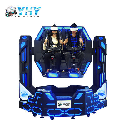 Macchina per videogiochi VR per montagne russe rotanti a 360 720 1080 gradi certificata commerciale 9d produttore di attrezzature per sale giochi