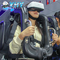 Due simulatore 8.0KW dei sedili 9D VR con il gioco di simulazione delle montagne russe VR