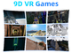 Simulatore di realtà virtuale di 1080 di grado di Rotataion VR giocatori dei parchi a tema 10KW 3