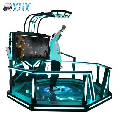 9d Vr Parco a tema Piattaforma in piedi 360 Vision Shooting Simulator 3,0m Spazio