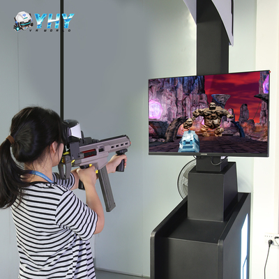 Attrezzature per la realtà virtuale a schermo tattile Giochi arcade 9d Vr Cinema Stand Room Vr Shooting