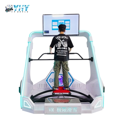 YHY-01.103 VR Macchina da Sci 9D Simulatore di Sci 42 Pollici Schermo Effetto Vento Gioco Attrazione Macchina Arcade