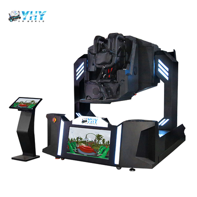 VR 9D 360 720 gradi Virtual Reality Rotating Simulator Dynamic Chair Roller Coaster Flight Motion Single Seat Game Machine