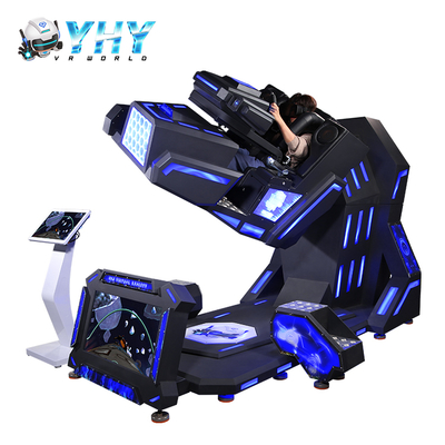 VR 360 Montagne Russa VR Simulatore di Volo Racing Poltrona Singola Macchina da Gioco di Tiro Attrezzatura per Parco a Tema di Realtà Virtuale