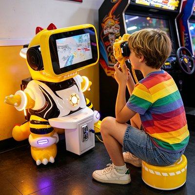 Vendita calda attrezzatura di divertimento per realtà virtuale 9D VR Dragon Baby Simulator Shooting Game Machine per bambini