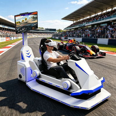 Realidad Virtual Driving Game Machine VR Simulatore di corse automobilistiche al parco a tema VR