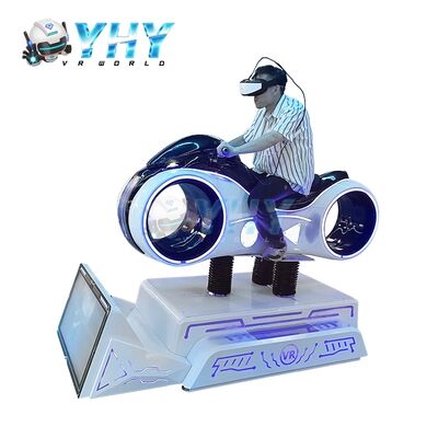 Simulatore di corse VR elettrico super attraente Motocicletta & Auto Motocicletta VR per uso in parco giochi