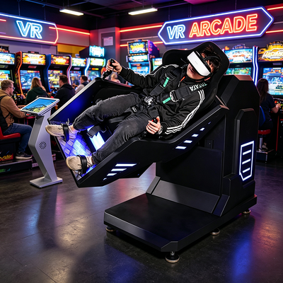 Full Motion 360° Giroscopio VR Flight And Shoot Simulator Machine per la zona di gioco del centro commerciale