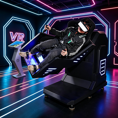 Macchina per giostra VR Roller Coaster Mini di grado commerciale con cintura di sicurezza a 5 punti