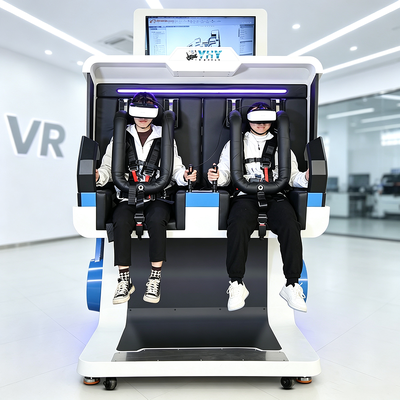 YHY Patent Serie Ultimate 2 Giocatori 360 VR Roller Coaster Machine Equipment
