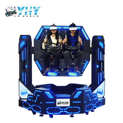 Due simulatore 8.0KW dei sedili 9D VR con il gioco di simulazione delle montagne russe VR