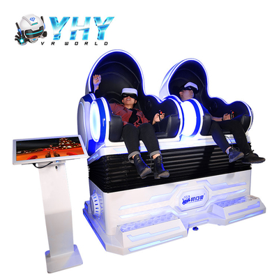 Sedia virtuale del simulatore di moto dell'uovo VR del doppio della sedia 2.5KW di gioco di YHY 9D