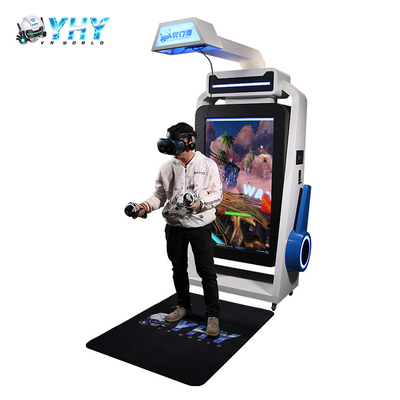 Piattaforma a gettoni domestica dell'interno della fucilazione dello schermo del simulatore a 55 pollici VR del gioco VR