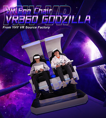 realtà virtuale eccellente Seat di Godzilla dei doppi giocatori della sedia dell'uovo di 9D VR per il centro commerciale