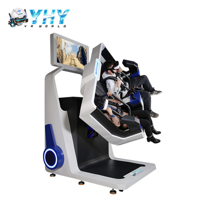 360 macchina del simulatore/9D VR del gioco VR di moto 220V per i doppi giocatori
